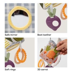 Taf Toys Βρεφικός Κύβος Δραστηριοτήτων με Μασητικό - Image 3