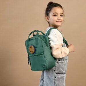 Lassig Παιδικό Σακίδιο Πλάτης - Square Little Gang Dark Green - Image 4