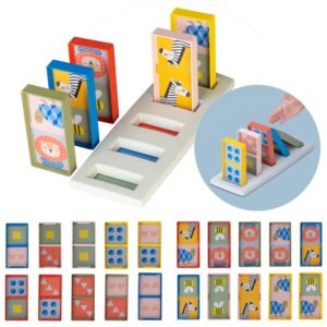 Taf Toys Παιδικό Ντόμινο για Εκμάθηση Χρωμάτων, Σχημάτων & Αρίθμησης 18m+
