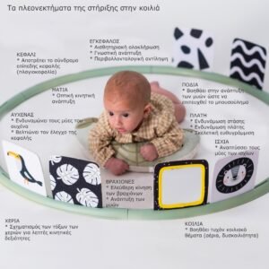 Taf Toys Στεφάνι δραστηριοτήτων Tummy time trainer - Image 7