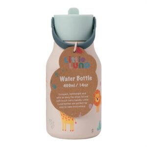 Little Lund Water Bottle 400ml Safari - Image 3