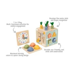 TookyToy Activity Cube Farm Κύβος Δραστηριοτήτων - Image 4