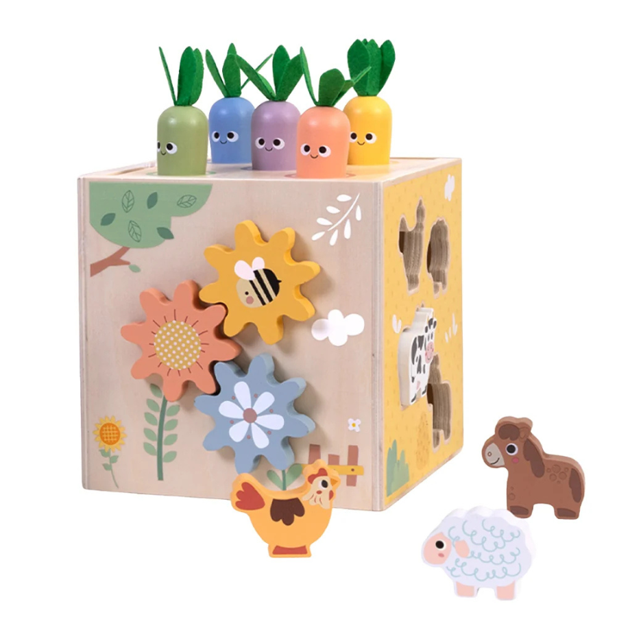 TookyToy Activity Cube Farm Κύβος Δραστηριοτήτων
