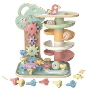 Tooky Toy Παιχνίδι Στοίβαξης & Πίστα με μπάλες