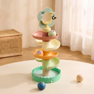 Tooky Toy Εκπαιδευτικός Πύργος Ροής με μπάλες - Image 3