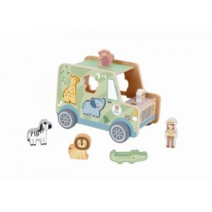 TookyToy Ξύλινο Όχημα Jeep Safari
