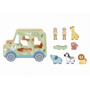 TookyToy Ξύλινο Όχημα Jeep Safari - Image 3