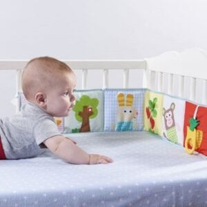 Taf Toys Μαλακό Βιβλίο Δραστηριοτήτων Διπλής Όψης 3 σε 1 Baby Book - Image 3