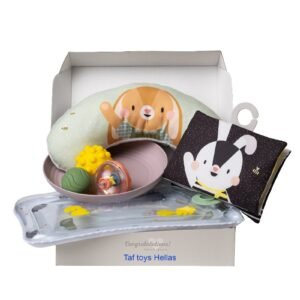 Taf Toys Βρεφικό σετ παιχνιδιών - Κουνελάκι Τζένη, 7 τεμάχια