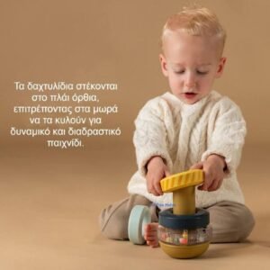 Taf Toys Βρεφικό Παιχνίδι Στοίβαξης Για 9+ Μηνών Stack-a-Bear - Image 4