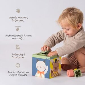 Taf Toys Βρεφικό Παιχνίδι Κύβος Για 6+ Μηνών Play & Discover - Image 4