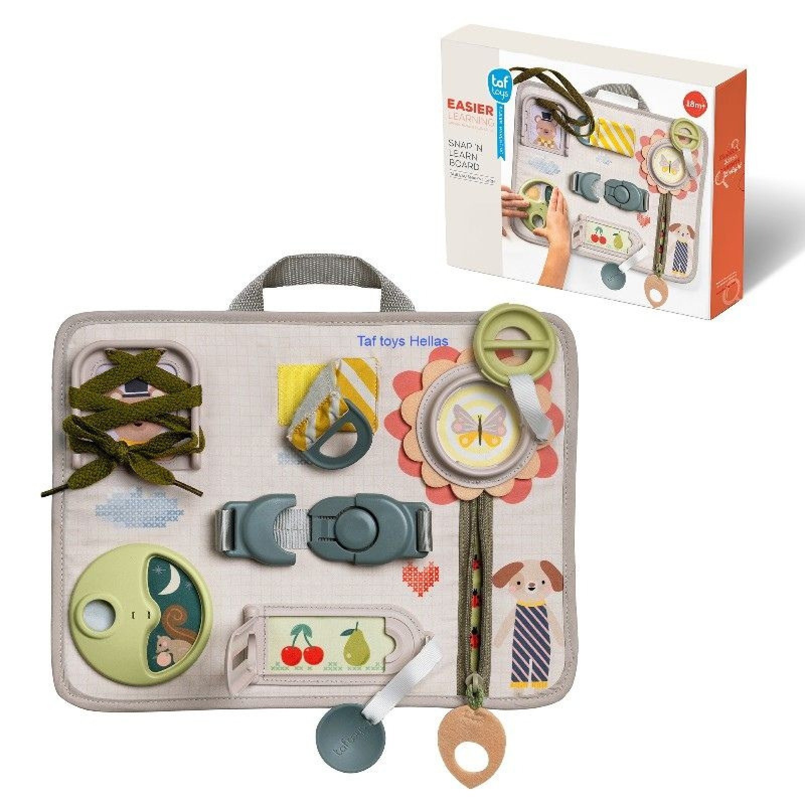 Taf Toys Βρεφικός Πίνακας Δραστηριοτήτων Για 18+ Μηνών Snap 'n Learn - Image 2