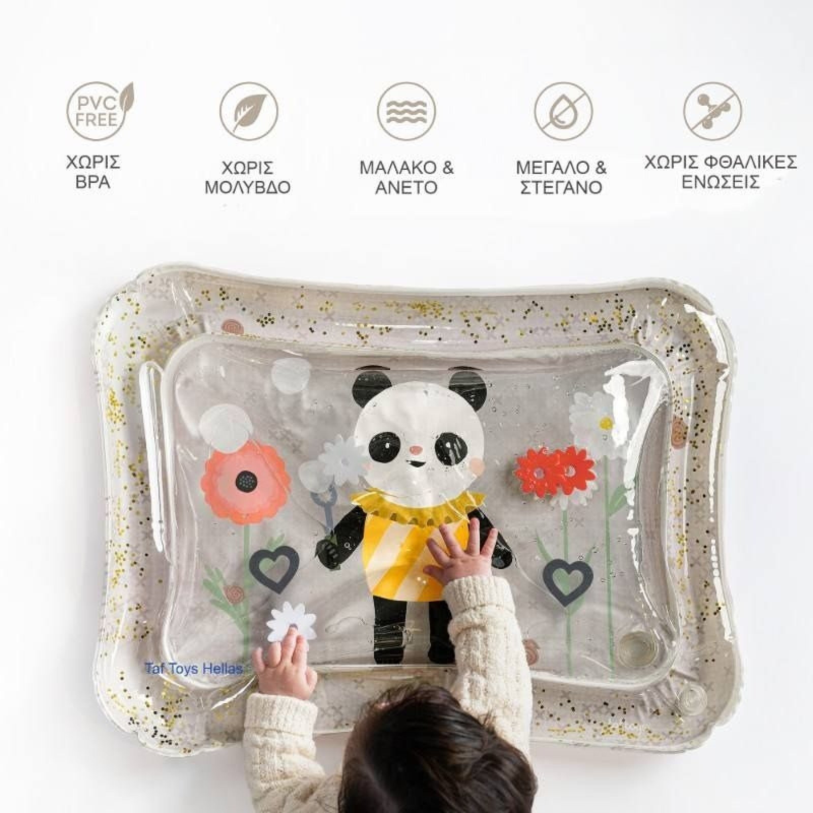 Taf Toys Βρεφικό Χαλάκι Νερού Για 0+ Μηνών Panda Bloom - Image 6